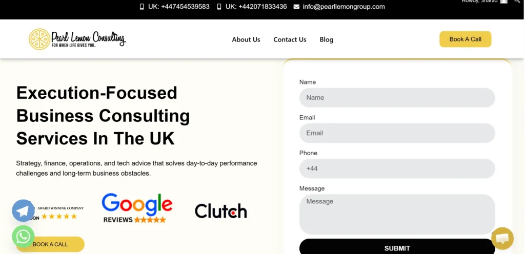 Pearl lemon Consulting